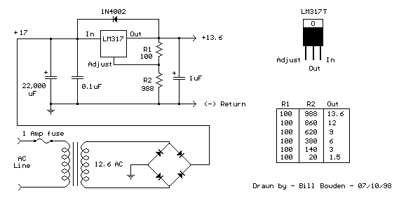 lm317t circuits