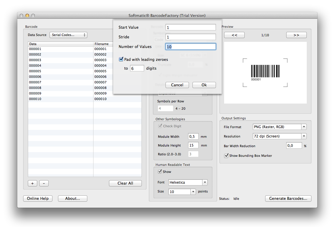 barcode software for mac
